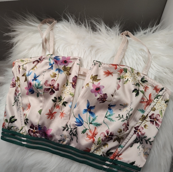 ❤️ EUC Victoria's Secret Very Sexy Strapless Corset Boustier, Multicolor, Medium - Picture 4 of 11